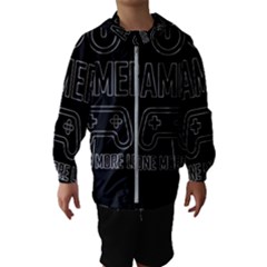 Gamer Hooded Wind Breaker (kids) by Valentinaart