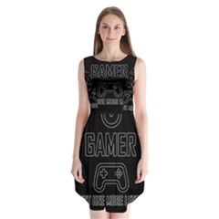 Gamer Sleeveless Chiffon Dress   by Valentinaart