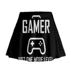 Gamer Mini Flare Skirt by Valentinaart