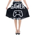 Gamer Flared Midi Skirt View1