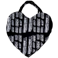 On Deck Giant Heart Shaped Tote by MRTACPANS