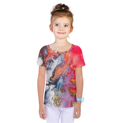 Art Abstract Macro Kids  One Piece Tee by Nexatart