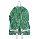 Knitted Wool Square Green Foldable Lightweight Backpack View2