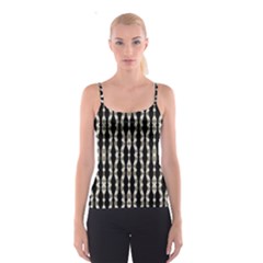 Wavy Stripes Pattern Spaghetti Strap Top by dflcprints