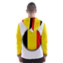 Belgium Flag Country Brussels Hooded Wind Breaker (Men) View2