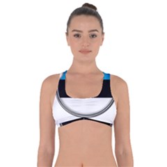 Estonia Country Flag Countries Got No Strings Sports Bra by Nexatart