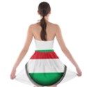 Hungary Flag Country Countries Strapless Bra Top Dress View2