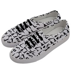 Yoga Pattern Men s Classic Low Top Sneakers by Valentinaart