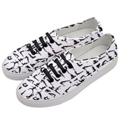 Yoga Pattern Women s Classic Low Top Sneakers by Valentinaart