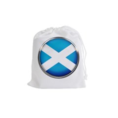 Scotland Nation Country Nationality Drawstring Pouches (medium)  by Nexatart