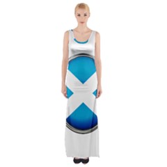 Scotland Nation Country Nationality Maxi Thigh Split Dress by Nexatart