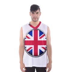 United Kingdom Country Nation Flag Men s Basketball Tank Top by Nexatart