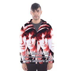 Valerie Solanas Hooded Wind Breaker (men) by Valentinaart