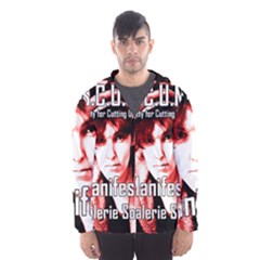 Valerie Solanas Hooded Wind Breaker (men) by Valentinaart