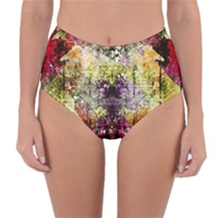 Background Art Abstract Watercolor Reversible High-waist Bikini Bottoms by Nexatart