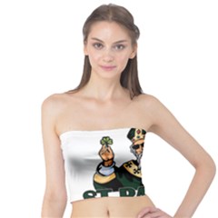  St  Patricks Day  Tube Top by Valentinaart