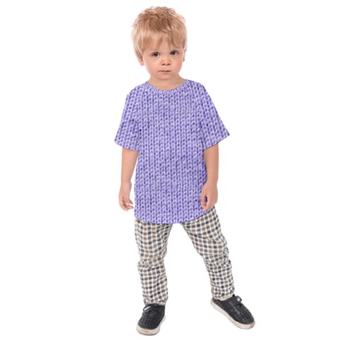 Knitted Wool Lilac Kids Raglan Tee by snowwhitegirl