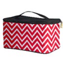 Red Chevron Cosmetic Storage Case View3