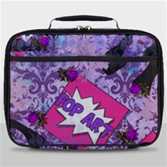 Purlpe Retro Pop Full Print Lunch Bag by snowwhitegirl