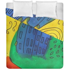 City Duvet Cover Double Side (california King Size) by snowwhitegirl