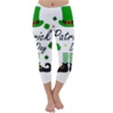 St Patricks Leprechaun Capri Winter Leggings  View1