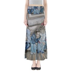 The Nobodies Full Length Maxi Skirt by redmaidenart