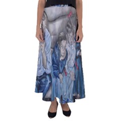 The Nobodies Flared Maxi Skirt by redmaidenart