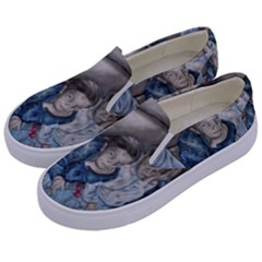 The Nobodies Kids  Canvas Slip Ons by redmaidenart