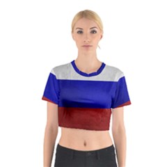 Football World Cup Cotton Crop Top by Valentinaart