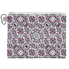 Boho Bold Vibrant Ornate Pattern Canvas Cosmetic Bag (xxl) by dflcprints