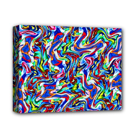 Pattern-10 Deluxe Canvas 14  X 11  by ArtworkByPatrick