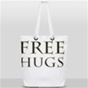 Freehugs Full Print Rope Handle Tote (Small) View1