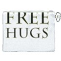 Freehugs Canvas Cosmetic Bag (XXL) View2