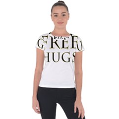 Freehugs Short Sleeve Sports Top  by cypryanus