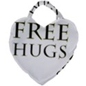 Freehugs Giant Heart Shaped Tote View1