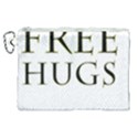 Freehugs Canvas Cosmetic Bag (XL) View1