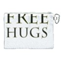 Freehugs Canvas Cosmetic Bag (XL) View2