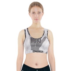 It s A Vulcan Thing Sports Bra With Pocket by Howtobead