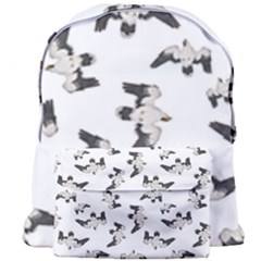 Birds Pattern Photo Collage Giant Full Print Backpack by dflcprints