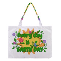 Earth Day Medium Tote Bag by Valentinaart