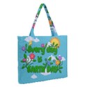 Earth day Zipper Medium Tote Bag View2