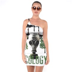 Ecology One Soulder Bodycon Dress by Valentinaart