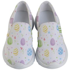 Easter Pattern Kid s Lightweight Slip Ons by Valentinaart