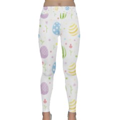 Easter Pattern Classic Yoga Leggings by Valentinaart