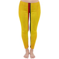 Belgium Flag Classic Winter Leggings by Valentinaart