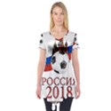 Russia Football World Cup Short Sleeve Tunic  View1