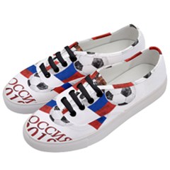 Russia Football World Cup Women s Classic Low Top Sneakers by Valentinaart