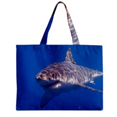 Great White Shark 5 Zipper Mini Tote Bag by trendistuff