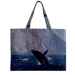 Humpback 1 Zipper Mini Tote Bag by trendistuff