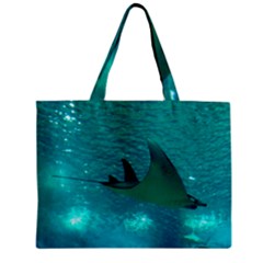 Manta Ray 1 Zipper Mini Tote Bag by trendistuff